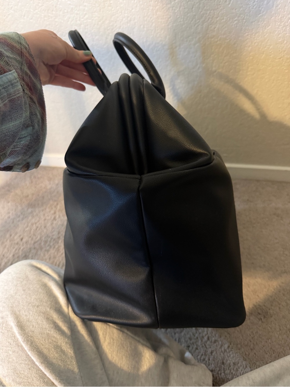 BEIS x Wicked Black Travel Weekender Bag - Picture 6 of 16